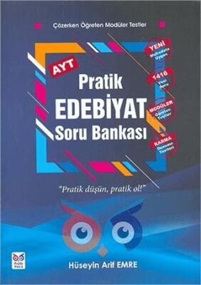 Pratik Hoca Yayınları AYT Pratik Edebiyat Soru Bankası